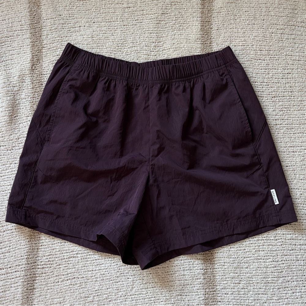 NWT Offline/Aerie dark purple 5” athletic shorts